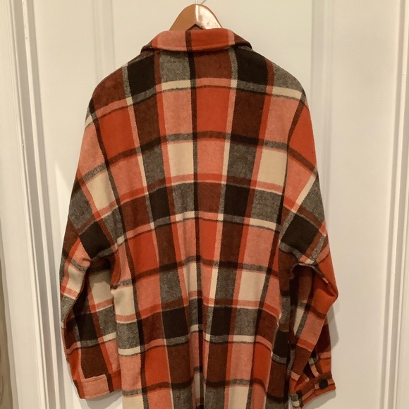 Button up Long Shacket Coat - XXL - Picture 6 of 7